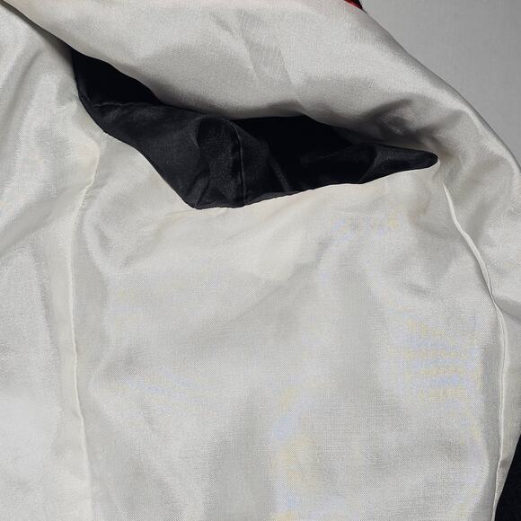 Kate Spade Black Evening Jacket D214 Black /Multi Trim Holiday Collarless Sz 12 - Picture 9 of 16